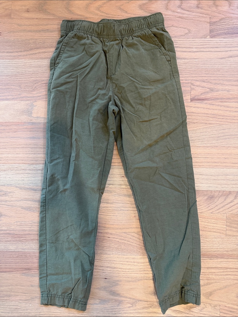 jumping beans Olive Green Elastic-Waist Jogger Pants